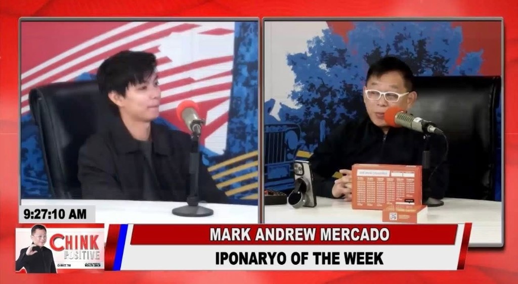 Mark Mercado interviewed on Chink Positive as Iponaryo of the Week