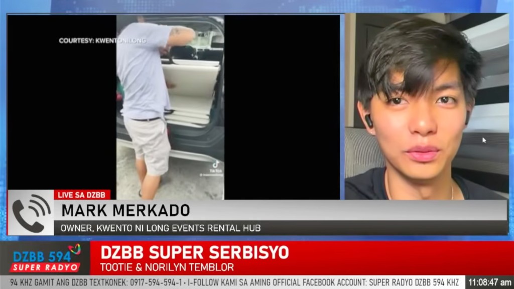 Mark Mercado interviewed live on GMA DZBB Super Radyo