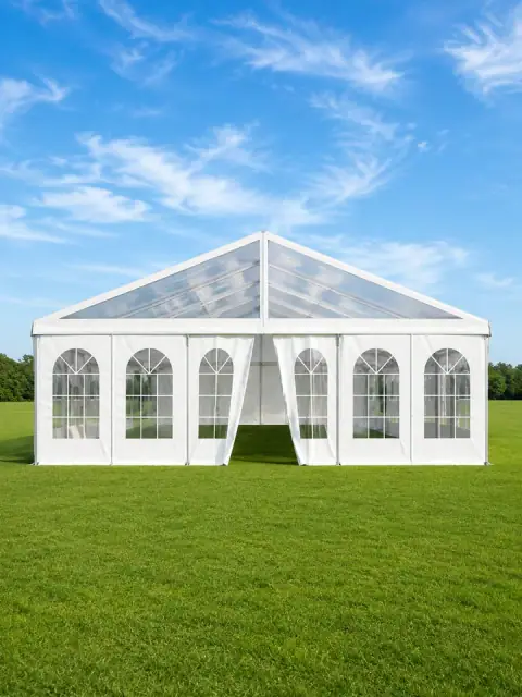 Enclosed Aluminum tent catalog item